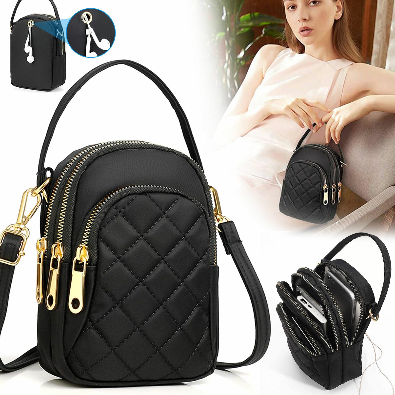  Women Shoulder Cross-Body Pouch