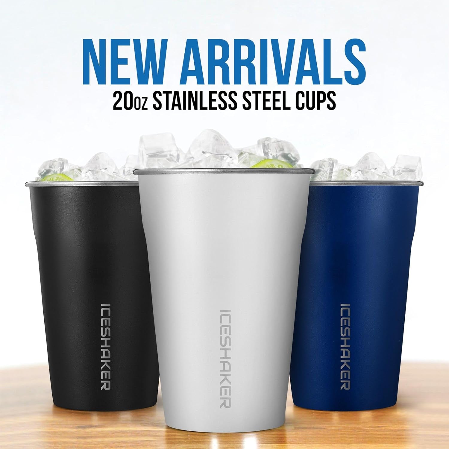 Insulated Stainless Steel Shaker Bottle | 26Oz