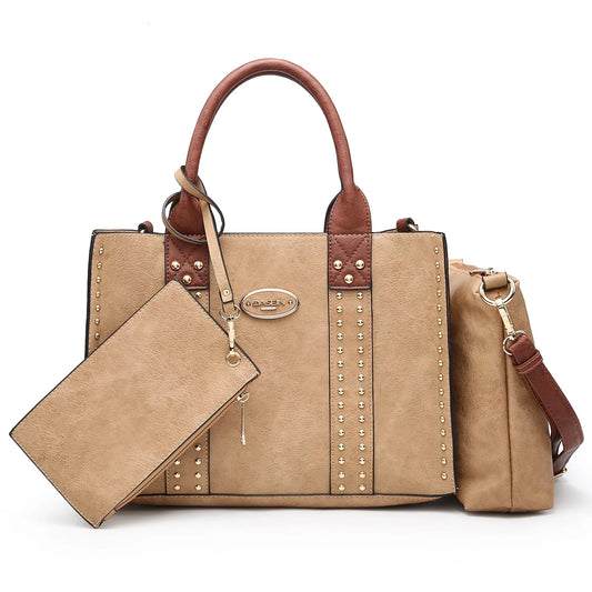  3Pcs Shoulder Tote Bag for Ladies