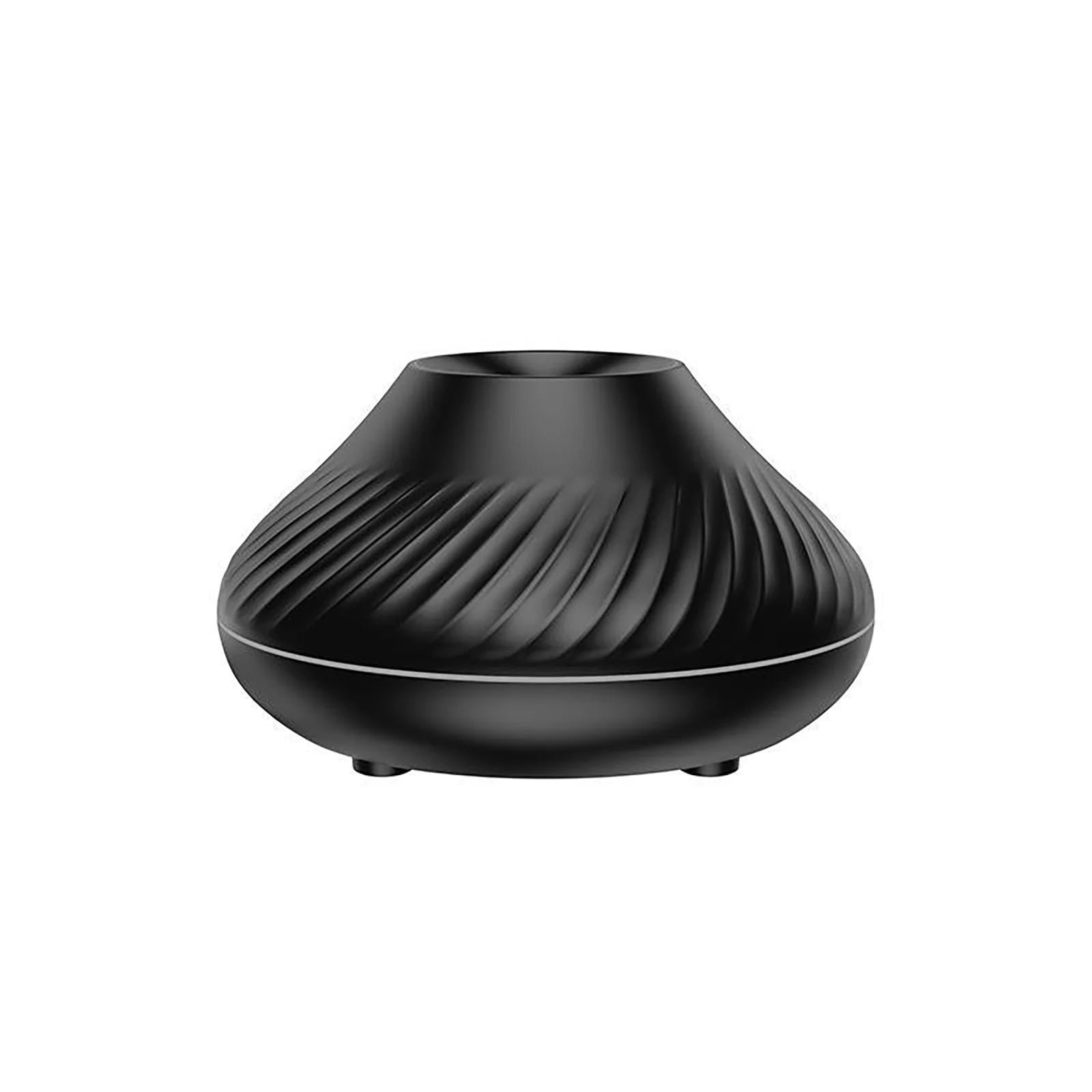 Flame Air Diffuser,  130ML Essential Oil Flame Diffuser Humidifier with Fire LED Light, No Water Auto off Protection