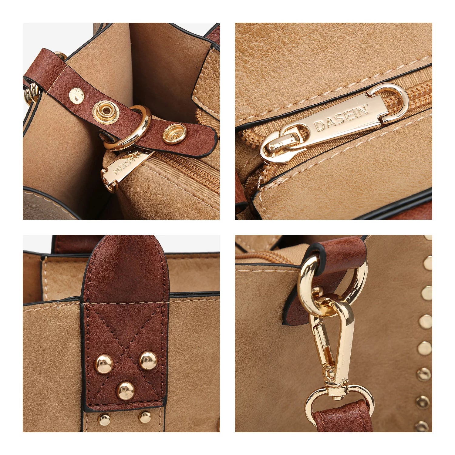  3Pcs Shoulder Tote Bag for Ladies