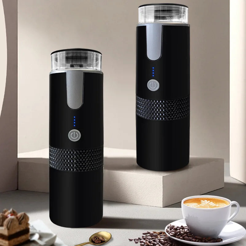 Electric Capsule Ground Coffee Brewer - Portable Coffee Machine. 