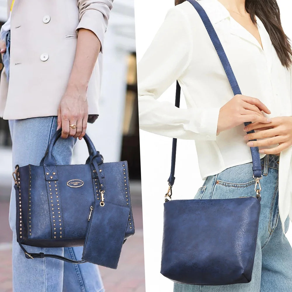  3Pcs Shoulder Tote  Bag for Ladies