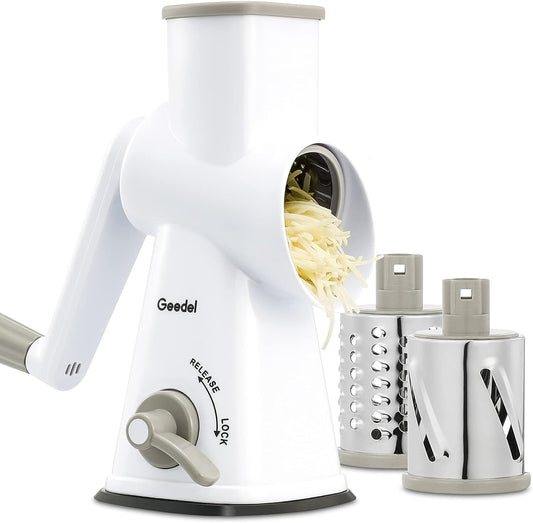 Rotary Cheese Grater, Mandoline Vegetable Slice.