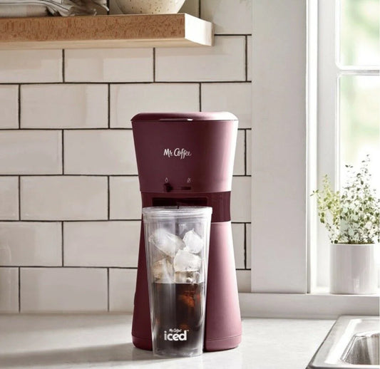 ® Iced™ Coffee Maker with Reusable Tumbler and Coffee Filter