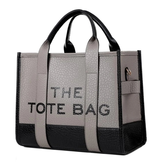 Medium Tote Leather Leisure Bags with Zipper